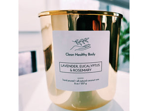 Lavender Eucalyptus Rosemary Candle