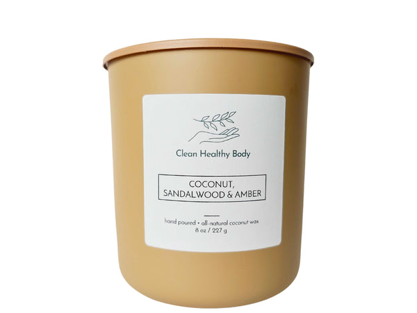 Coconut Sandalwood Amber Candle